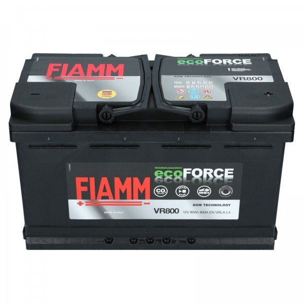 Аккумулятор автомобильный Fiamm VR800 AGM 80Ah 800A о.п.